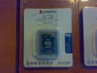 Kingston mini SD 1GB- os
