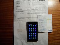 Nokia N9 16GB, Kártyafüggetlen, Garanciális, Fekete