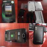 Samsung S5830 Galaxy Ace fekete + fehér hátlap