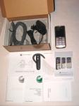 SonyEricsson K320i +bluetooth fejbeszélő (bontatlanul, dobozában)