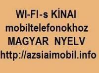 WI-FI -s KÍNAI MOBILOKBA MAGYAR NYELV, magyarosítás, magyatítás