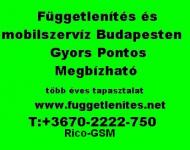 Mobiltelefon Függetlenítés kikódolás  Budapesten Non-Stop