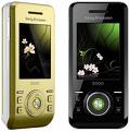 Sony Ericsson S500i Lila, Sárga, Fekete