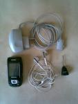 Samsung D500 mobiltelefon+tartozékok